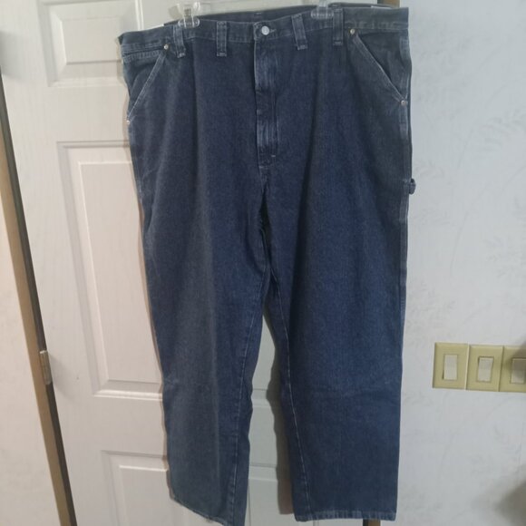 Wrangler Men's Classic Carpenter Jeans 46x32 NWT - Picture 6 of 8